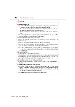 Предварительный просмотр 294 страницы Toyota PRUS V 2020 Owner'S Manual