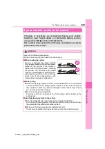 Предварительный просмотр 351 страницы Toyota PRUS V 2020 Owner'S Manual