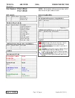 Toyota PT427-89060 Manual preview