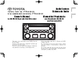 Toyota PT546-52120 Owner'S Manual preview