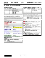 Preview for 1 page of Toyota PT949-34220 Installation Instruction