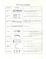 Preview for 5 page of Toyota Punch Card Knitter K747 Instruction Manual