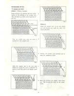 Preview for 21 page of Toyota Punch Card Knitter K747 Instruction Manual