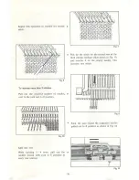 Preview for 22 page of Toyota Punch Card Knitter K747 Instruction Manual