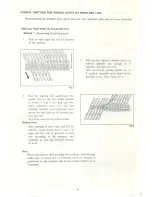 Preview for 31 page of Toyota Punch Card Knitter K747 Instruction Manual