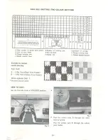 Preview for 40 page of Toyota Punch Card Knitter K747 Instruction Manual