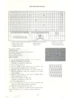 Preview for 44 page of Toyota Punch Card Knitter K747 Instruction Manual