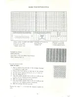 Preview for 45 page of Toyota Punch Card Knitter K747 Instruction Manual