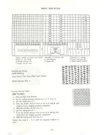 Preview for 46 page of Toyota Punch Card Knitter K747 Instruction Manual