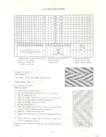 Preview for 47 page of Toyota Punch Card Knitter K747 Instruction Manual