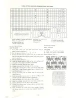 Preview for 48 page of Toyota Punch Card Knitter K747 Instruction Manual