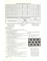 Preview for 50 page of Toyota Punch Card Knitter K747 Instruction Manual