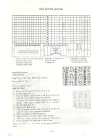 Preview for 52 page of Toyota Punch Card Knitter K747 Instruction Manual