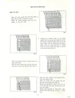 Preview for 57 page of Toyota Punch Card Knitter K747 Instruction Manual