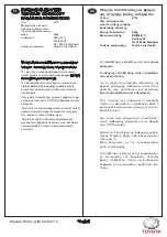 Preview for 10 page of Toyota PW9620D000 Installation Instructions Manual