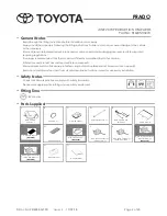 Preview for 2 page of Toyota PZQ85-33270 Fitting Instruction