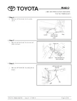 Preview for 5 page of Toyota PZQ85-33270 Fitting Instruction