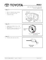 Preview for 9 page of Toyota PZQ85-33270 Fitting Instruction