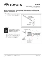 Preview for 10 page of Toyota PZQ85-33270 Fitting Instruction