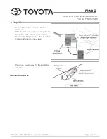 Preview for 11 page of Toyota PZQ85-33270 Fitting Instruction