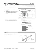 Preview for 14 page of Toyota PZQ85-33270 Fitting Instruction