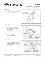 Preview for 16 page of Toyota PZQ85-33270 Fitting Instruction