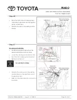 Preview for 19 page of Toyota PZQ85-33270 Fitting Instruction