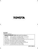 Preview for 79 page of Toyota Quiltmaster QUILT 60 Manual