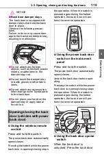 Предварительный просмотр 119 страницы Toyota RAV 4 2019 Manual