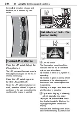 Предварительный просмотр 244 страницы Toyota RAV 4 2019 Manual