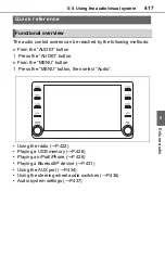 Предварительный просмотр 417 страницы Toyota RAV 4 2019 Manual