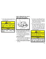 Предварительный просмотр 73 страницы Toyota RAV4 1997 Owner'S Manual