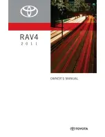 Предварительный просмотр 1 страницы Toyota RAV4 2001 Owner'S Manual