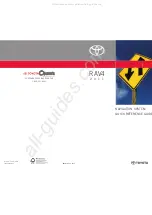 Toyota RAV4 2011 Quick Reference Manual preview