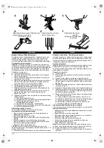 Предварительный просмотр 47 страницы Toyota RS2000-2D Instruction Manual