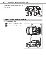 Предварительный просмотр 122 страницы Toyota Scion iQ EV Owner'S Manual