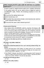 Предварительный просмотр 167 страницы Toyota Scion iQ EV Owner'S Manual