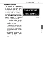 Предварительный просмотр 187 страницы Toyota Scion iQ EV Owner'S Manual