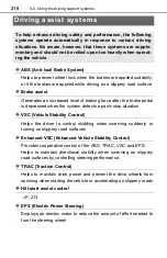 Предварительный просмотр 210 страницы Toyota Scion iQ EV Owner'S Manual