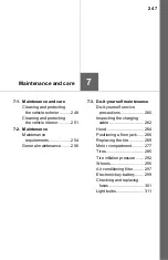 Предварительный просмотр 247 страницы Toyota Scion iQ EV Owner'S Manual