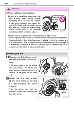 Предварительный просмотр 274 страницы Toyota Scion iQ EV Owner'S Manual