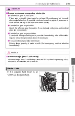 Предварительный просмотр 283 страницы Toyota Scion iQ EV Owner'S Manual