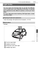 Предварительный просмотр 311 страницы Toyota Scion iQ EV Owner'S Manual