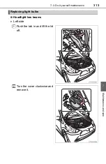 Предварительный просмотр 313 страницы Toyota Scion iQ EV Owner'S Manual