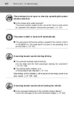 Предварительный просмотр 426 страницы Toyota Scion iQ EV Owner'S Manual