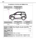 Предварительный просмотр 444 страницы Toyota Scion iQ EV Owner'S Manual