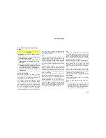 Preview for 155 page of Toyota Sienna 2000 Operating Manual