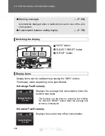 Preview for 289 page of Toyota SIENNA - 2011 Quick Reference Manual