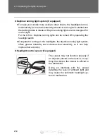 Preview for 305 page of Toyota SIENNA - 2011 Quick Reference Manual