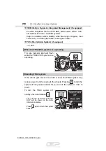 Предварительный просмотр 294 страницы Toyota Sienna 2016 User Manual